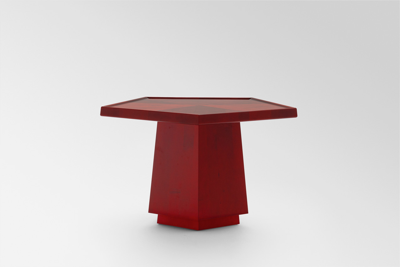 Duo Iuga Table Red, 2024