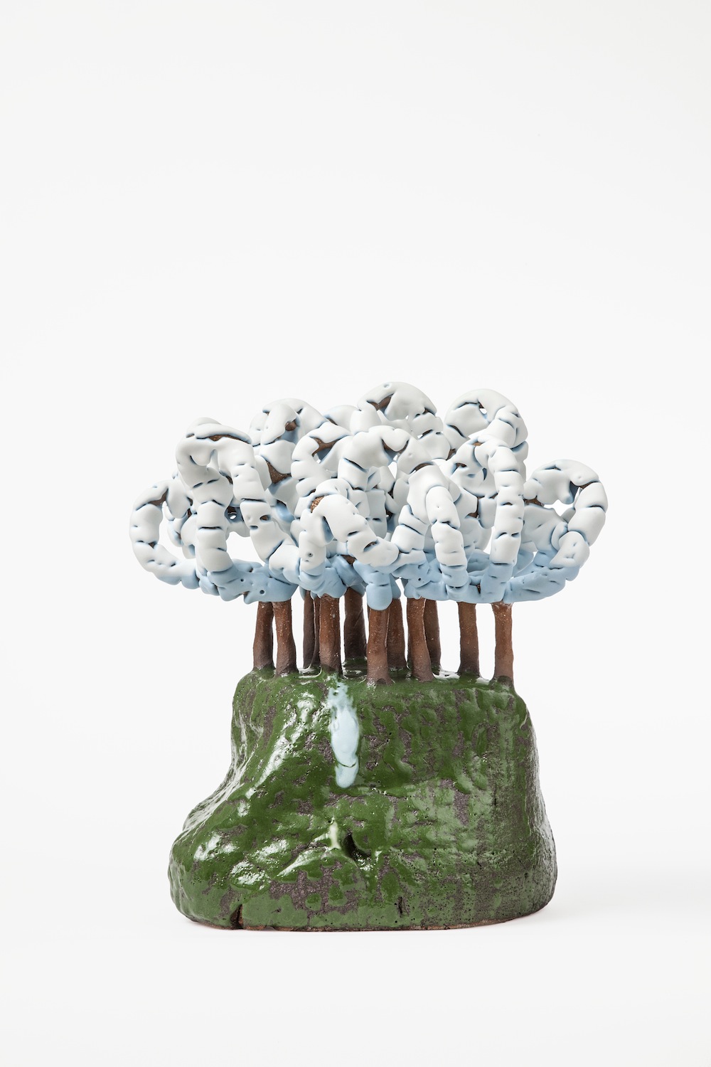 Turquoise and White Cloud, 2014