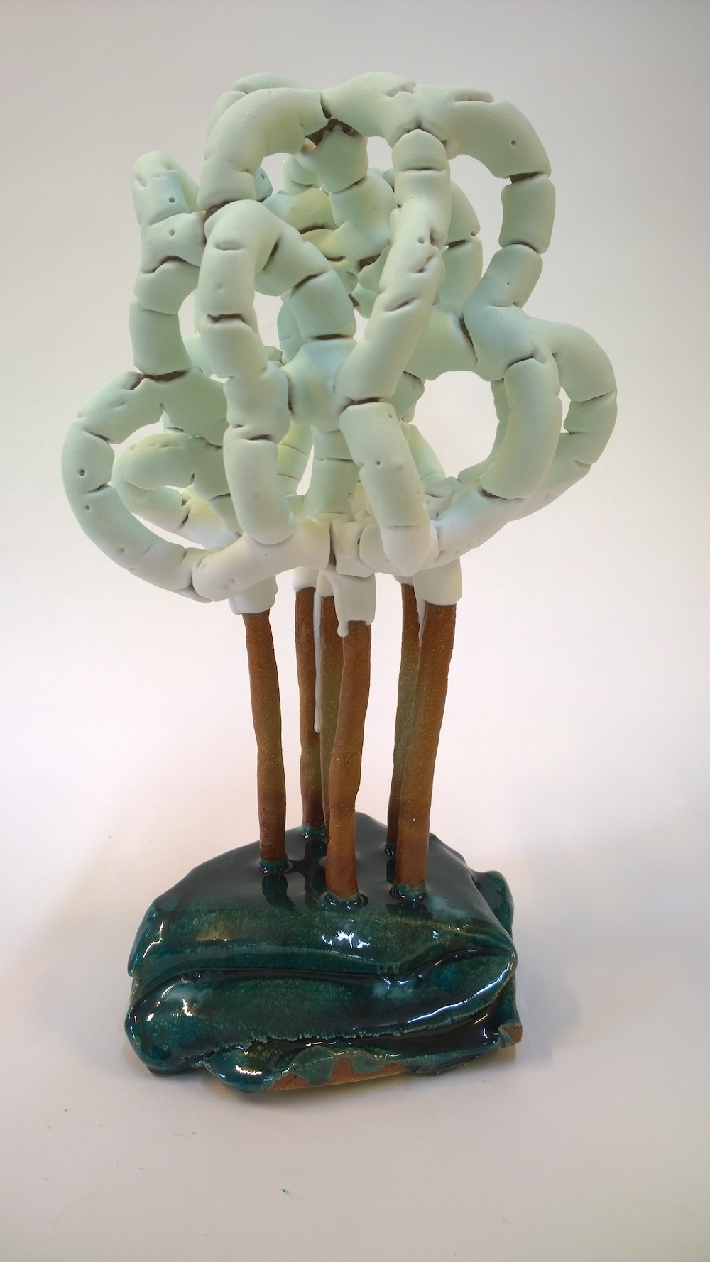 Green and White Cloud, 2014
