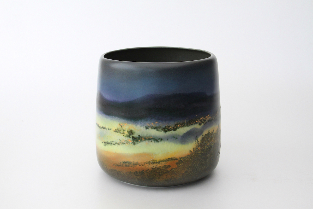Vase aube crépuscule, 2016