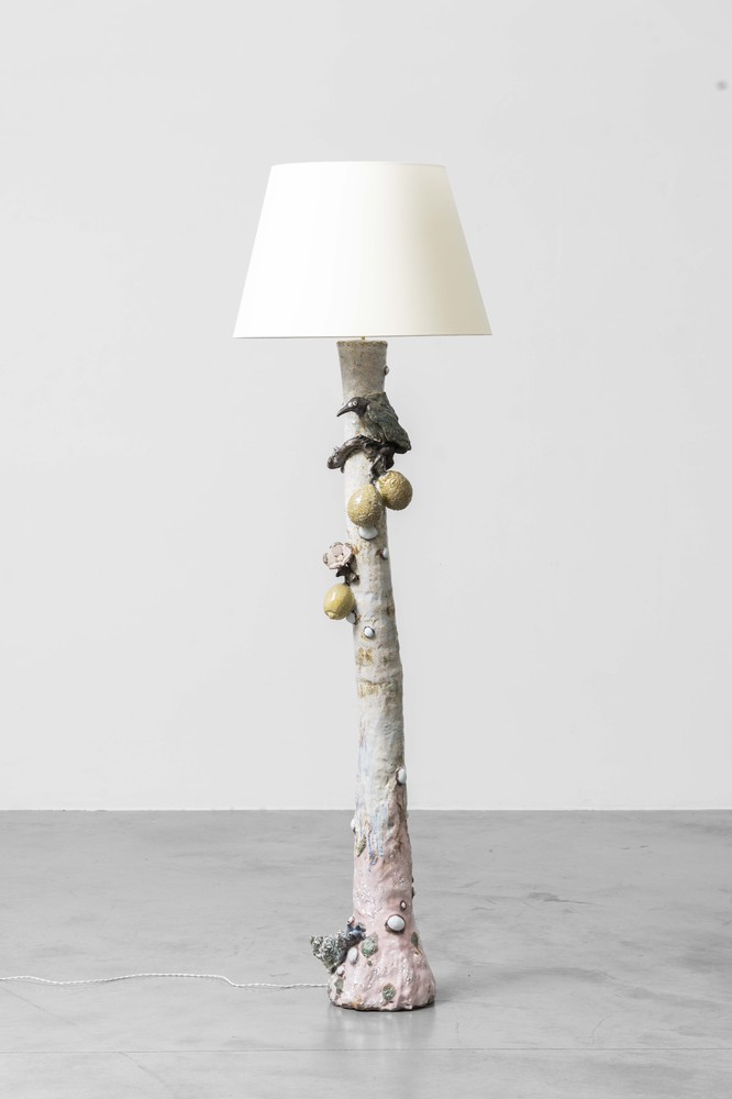 Totemic Lamp after Guidette Carbonell, (Crow in a Lemon Tree), 2022