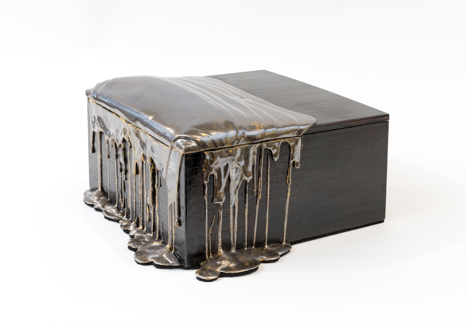 Blackened Silver Pour Box, 2016