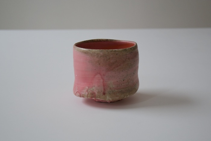 Peach Slipped Natural Glaze Bowl, 2013